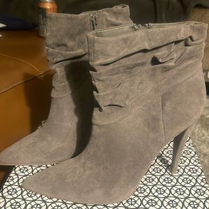 EUC Gray Bootie